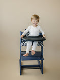 Load image into Gallery viewer, Black & White Checkered Cushion for the Stokke Tripp Trapp Highchair