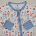 Load image into Gallery viewer, Sweet Summertime Bamboo Zippy Pajamas