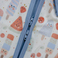 Load image into Gallery viewer, Sweet Summertime Bamboo Zippy Pajamas