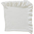 Load image into Gallery viewer, White Ruffle Knit Blanket