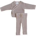 Load image into Gallery viewer, Mauve Knit Wrap Set