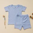 Load image into Gallery viewer, Solid Ribbed Bamboo 2pc Pajamas - more colors