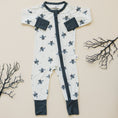 Load image into Gallery viewer, Batty for Bedtime Bamboo Zippy Romper *Newborn only