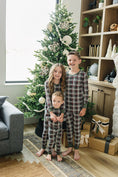 Load image into Gallery viewer, Green Plaid Bamboo Cozy Set