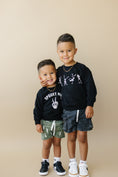 Load image into Gallery viewer, Organic Cotton Spooky Mini Crewneck Sweatshirt