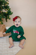 Load image into Gallery viewer, Christmas Tree Truck Bamboo Sweatshirt Romper