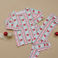 Load image into Gallery viewer, Bamboo Two Piece Set | Retro Candy Cane