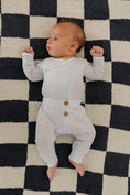 Load image into Gallery viewer, Blue Pointelle Layette Set