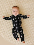Load image into Gallery viewer, Bamboo Zip Romper | Skelly Vibes