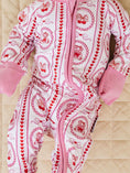 Load image into Gallery viewer, Bamboo Zip Romper | Cherry Bear