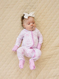 Load image into Gallery viewer, Bamboo Zip Romper | Petal Whimsy