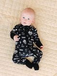 Load image into Gallery viewer, Bamboo Zip Romper | Wild Heart