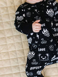 Load image into Gallery viewer, Bamboo Zip Romper | Wild Heart