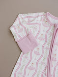 Load image into Gallery viewer, Bamboo Zip Romper | Little Ballerina