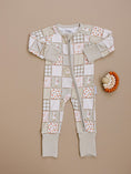 Load image into Gallery viewer, Bamboo Zip Romper | Cottage Goose