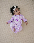 Load image into Gallery viewer, Bamboo Zip Romper | Raspberry