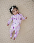 Load image into Gallery viewer, Bamboo Zip Romper | Raspberry
