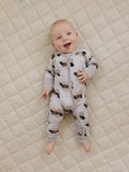 Load image into Gallery viewer, Bamboo Zip Romper | Mama's Boy