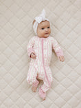 Load image into Gallery viewer, Bamboo Zip Romper | Little Ballerina