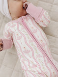 Load image into Gallery viewer, Bamboo Zip Romper | Little Ballerina