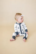 Load image into Gallery viewer, Batty for Bedtime Bamboo Zippy Romper *Newborn only