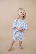 Load image into Gallery viewer, Shorts Set | Blue Bow