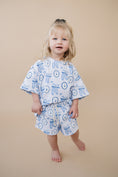 Load image into Gallery viewer, Shorts Set | Blue Bow