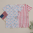 Load image into Gallery viewer, Red White & Bows 2pc Bamboo Pajamas