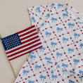 Load image into Gallery viewer, Red White & Bows 2pc Bamboo Pajamas