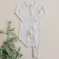 Load image into Gallery viewer, Tiny Tulips Bamboo Zippy Pajamas