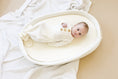 Load image into Gallery viewer, White Newborn Bamboo Gown