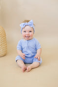 Load image into Gallery viewer, Solid Ribbed Bamboo Shorty Romper - more colors