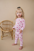 Load image into Gallery viewer, Bamboo Two Piece Set | Pink Butterfly