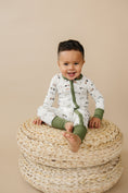 Load image into Gallery viewer, Tiny Tractors Bamboo Zippy Pajamas