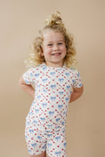 Load image into Gallery viewer, Red White & Bows 2pc Bamboo Pajamas