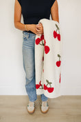 Load image into Gallery viewer, Cherry Plush Blanket