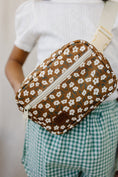 Load image into Gallery viewer, Mustard Floral Mini Fanny Pack
