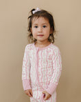 Load image into Gallery viewer, Bamboo Zip Romper | Little Ballerina