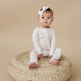 Load image into Gallery viewer, Tiny Tulips Bamboo Zippy Pajamas