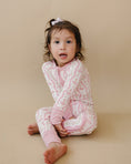 Load image into Gallery viewer, Bamboo Zip Romper | Little Ballerina