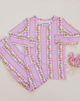 Load image into Gallery viewer, Bamboo Two Piece Set | Gingham & Flowers
