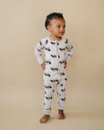 Load image into Gallery viewer, Bamboo Zip Romper | Mama's Boy