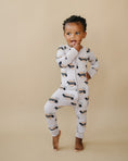 Load image into Gallery viewer, Bamboo Zip Romper | Mama's Boy