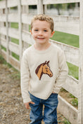 Load image into Gallery viewer, Horse Knit Sweater