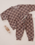 Load image into Gallery viewer, Jogger Set | Espresso Checkered