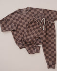 Load image into Gallery viewer, Jogger Set | Espresso Checkered
