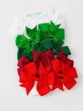 Load image into Gallery viewer, Girls Bow Hair Clip Set