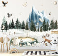 Load image into Gallery viewer, Arctic Animal Friends - Fabric Nursery Wall Art Decals