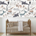 Load image into Gallery viewer, Arctic Animal Friends - Fabric Nursery Wall Art Decals