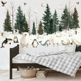 Load image into Gallery viewer, Arctic Animal Friends - Fabric Nursery Wall Art Decals